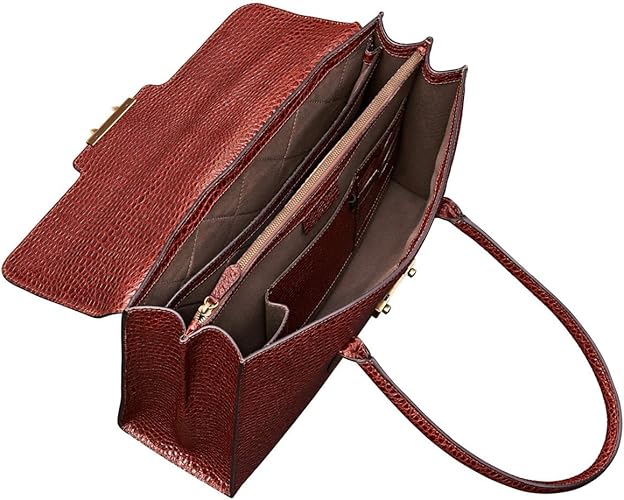Maxwell Scott | Womens Luxury Leather Business Tote Bag Purse | The Fabia Croco | Handmade In Italy